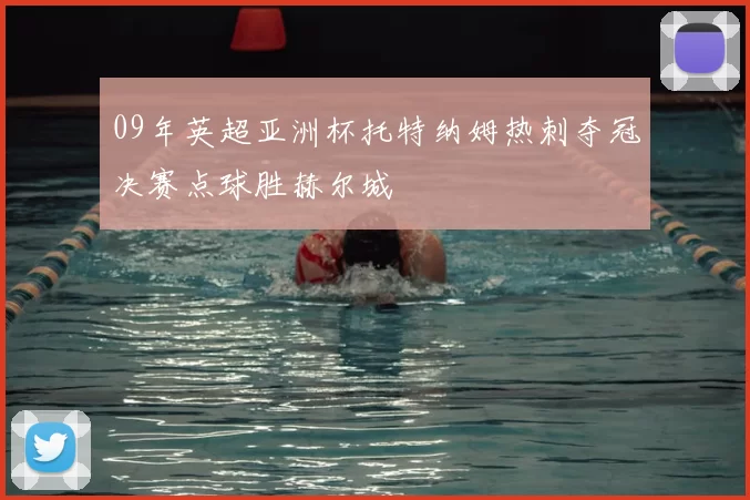 09年英超亚洲杯托特纳姆热刺夺冠决赛点球胜赫尔城