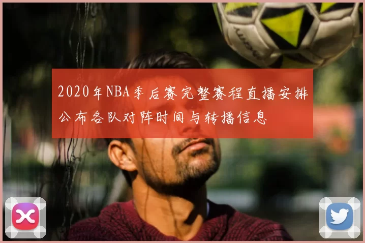 2020年NBA季后赛完整赛程直播安排公布各队对阵时间与转播信息